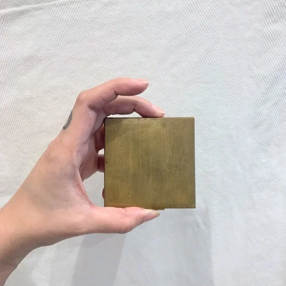 Vintage Abalone Shell Inlay Checkerboard compact - Picture 6 of 6